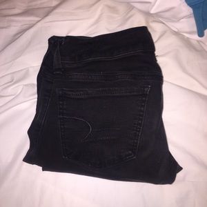 American Eagle Black Jeggings Classic